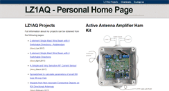 Desktop Screenshot of lz1aq.signacor.com